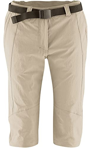 Maier Sports Women's Capri Kluane Beige