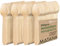 MATANA 200 Cuillère Bois Set, Cuillere Jetable pour Desserts, Small Wooden Spoon - Solide & Écologique - pour Pique-Nique, BBQ & plus - 14cm