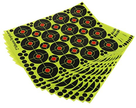160x Cibles de Tir Cibles Adhésives à Haute Résistance pour Prendre De Photos à L'extérieur
