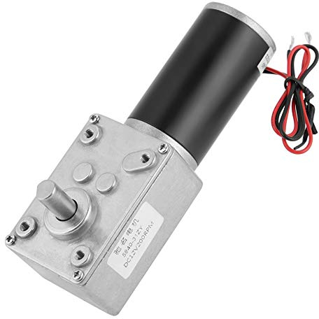 Getriebemotor - DC 12V 200 Rpm Permanent Magnet Worm Turbo-Getriebemotor Getriebemotor