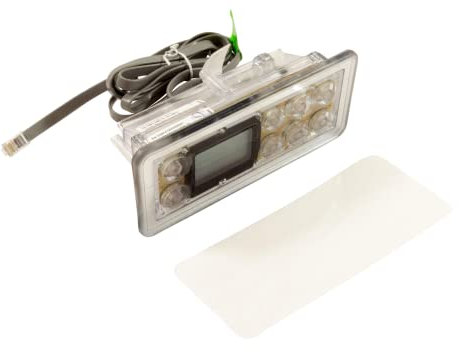 Balboa VL801D Hot Tub Spa Topside Control Panel 8 button 2p & air -Spaform SF273 systems VL Deluxe range 54121-01