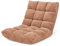 GOPLUS Bodenstuhl, Bodensofa mit Rückenlehne, Bodensessel mit Schlaffunktion, Floor Chair, Lazy Sofa, Meditationsstuhl für Wohnzimmer & Balkon (Beige)
