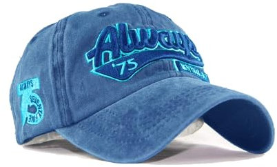 Yutdeng Retro Vintage Basecap New York Unisex Distressed Washed Baumwolle Kappe Outdoor Freizeit Hut Distressed Stickerei Cap Herren Baseballkappe Damen