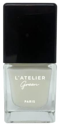 L’Atelier Green Paris - Breathable, 85% Plant-Based Halal & Vegan Nail Polish. Infused with Organic Oils, Made in France - 10.5ml (It's All About the Base)