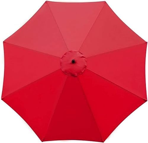 Earnmore Tela de Repuesto para sombrilla de jardín (2m/3.0m) Toldo De Repuesto Sombrilla para 6 Brazos/8 Brazos, Cubierta De Sombrilla De Tela De Repuesto, para Jardín, Patio, Piscina, Terrazas