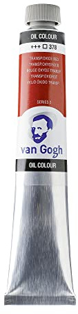Van Gogh Aceite Color Tubo 60 ml Óxido Transparente Rojo 378