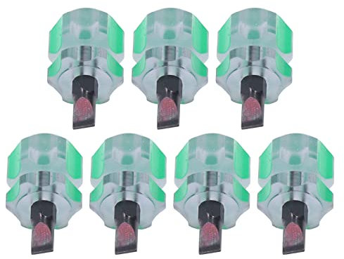 BAOFUYA 7Pcs Flathead Screwdriver Stubby Slotted Screwdriver Sewing Machine Screwdrivers Mini Short Screw Driver