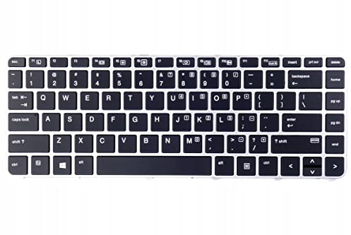 Tradebit - Tastatur für HP Elitebook 840 G3 G4 745 G3 G4 QWERTY US