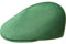 Kangol Seamless Tropic 507 Flatcap Schirmmütze Schiebermütze (S (54-55 cm) - grün)