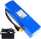 Batterie Au Lithium Vélo Électrique 48V 12Ah Batterie PVC Étanche pour 200W - 1200W Scooters Électriques Vélos Électriques, 13S4P Batterie Haute Puissance avec Chargeur + BMS 48V 12AH,XT60 Plug