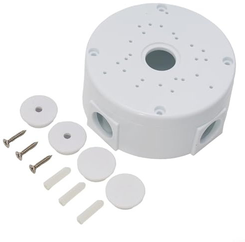 Lastdaytime Wasserdichte Anschlussdose für Überwachungskameras für Dome-Kamera-Kompatibilität, saubere und professionelle Installation zum Schutz von Kamerahalterungen und Kabeln