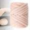 Armstricken Wolle, 500g/25m Sperrige Armstricken Wolle Chunky Yarn Schlauchgarn Häkelwolle Grob Gestrickte Kuscheldecke Chunky zum Handstricken Armstricken Isländische für Anfänger (Rosa)