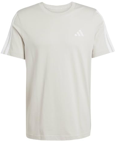 adidas Herren Men 3-Stripes T-Shirt, Wonder Alumina, 3XL