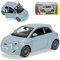 alles-meine.de GmbH FIAT 500 E Coupe Blau Grau neues Modell ab 2020 1/24 Burago Modell Auto mit individiuellem Wunschkennzeichen