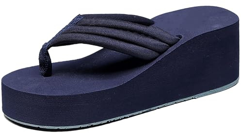 MJGkhiy Ciabatte Moda Donna 2025 Con Plateau Open Toe Spiaggia Sandali Morbido Piscina Spiaggia Estive Mare Infradito Plateau Spiaggia Ortopediche Ciabatte Plastica Donna Doccia