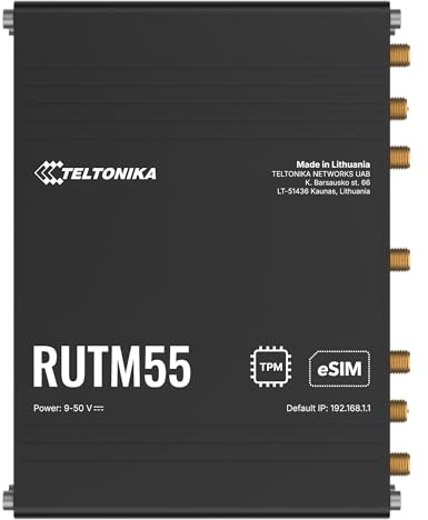 Teltonika ? Router? RUTM55? 5G Industrial - Router - 1 Gbps (RUTM55000000)