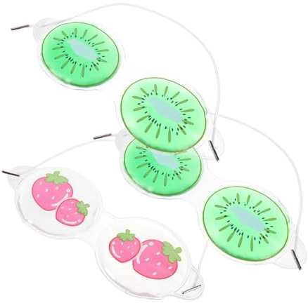 3 Stück-pack Gel Augenmaske Kühlende PVC Augenmasken für Junge Mädchen