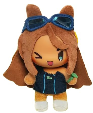 Xinnice Hyuna/Luca Plüschfigur Anime Weiche Gefüllte Figuren Luca Hyuna Anhänger Manga Plüsch 15cm Backpack Dekoration Ornament Sammlerstück