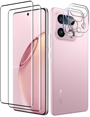 3D Protector de Pantalla para Realme 16 Pro +/Pro Plus 5G, Vidrio Templado