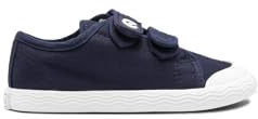 Conguitos - Zapatillas de Lona Unisex Barefoot Goflex con Cierre Adherente para Niños y Niñas (Azul/Talla 29)