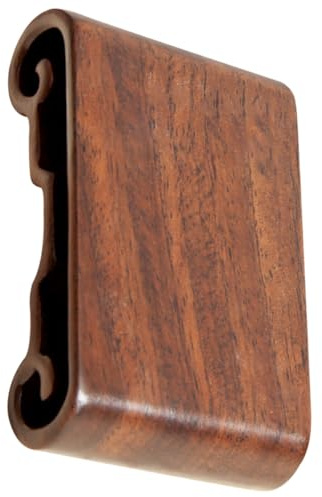 Gadpiparty Plant Stand with Stable Supporting Points , Simple Appearance Wooden Small Brown Miniature Planter Pedestal Decorative Display Base Suitable for Living Room and Indoor
