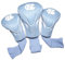 Team Golf Unisex-Erwachsene 3 Pack Golfschlägerhaube, 3 Stück, Verschiedene Teamfarben, Einheitsgröße