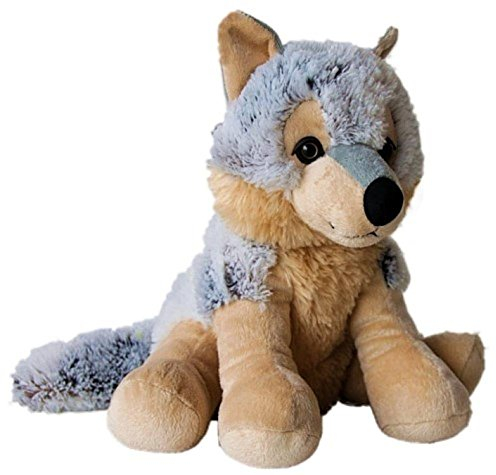 Inware 6520 - Kuscheltier Wolf Isegrim, 17 cm, Schmusetier