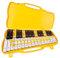 Performance Percussion G4-A6 Glockenspiel, 27 Metallplatten, mit schwarz-weißen Metallplatten