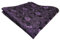 TigerTie Designer Einstecktuch in lila violett flieder gemustert Paisley