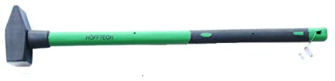 Vorschlaghammer 3 KG Hammer 3000 G Schlosserhammer Rot