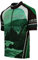Malham USA Herren Kurzärmelig Irland Fahrrad Trikot Elastische Taille - Grün, L