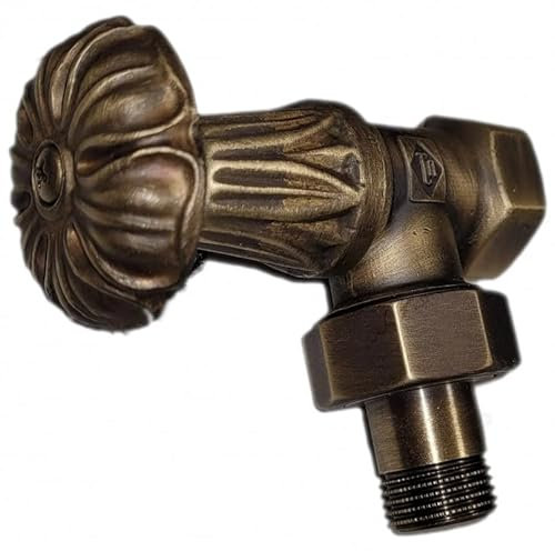 IDROSFER - NEGRI S.R.L - Robinet radiateur équerre 15x21 rétro - IDRRO520