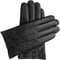 Downholme – Klassische Lederhandschuhe mit Innenfutter aus Kaschmir – für Herren (Schwarz, XL)