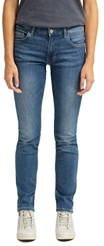 MUSTANG Damen Comfort Fit Style Rebecca Jeans, Blau (Medium Bleach 312), 30W / 30L EU