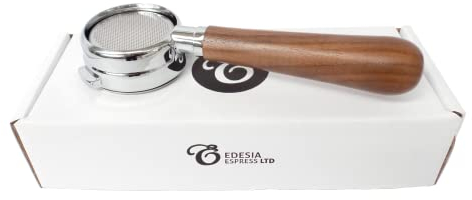 Bodenloser Siebträger für BEZZERA-Espressomaschinen - Walnuss-Griff, 21g Sieb - 3 Tassen