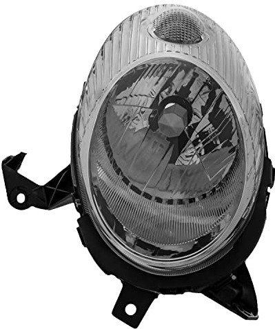 Scheinwerfer Hauptscheinwerfer Frontscheinwerfer rechts Chrom H4 für Modell Micra (K12) Baujahr: 03/2002-10/2007