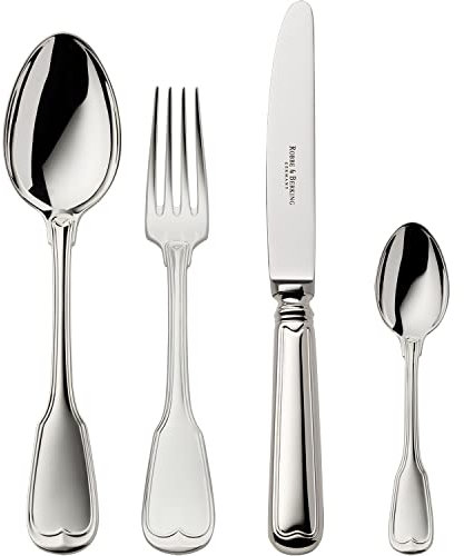 Robbe & Berking Alt-Faden 4 TLG. Menübesteck (925 Sterlingsilber)