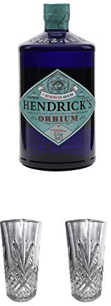 Hendricks Gin Orbium Limited Release 0,7 Liter + Hendricks Highball Gin Glas + Hendricks Highball Gin Glas