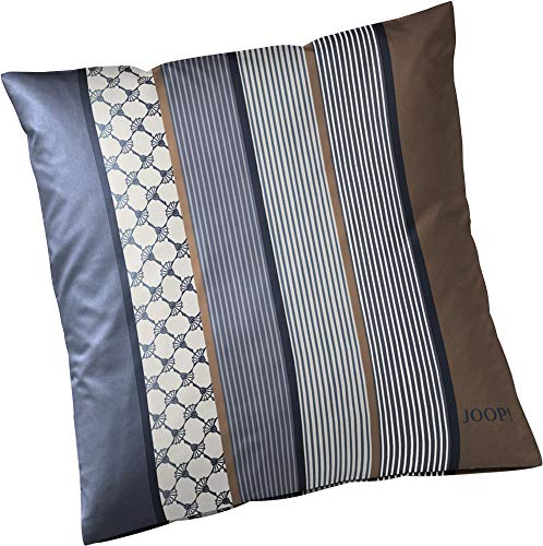 Joop! Bettwäsche Cornflower Stripes 4069 deep Ocean - 28 Kissen 80x80 cm
