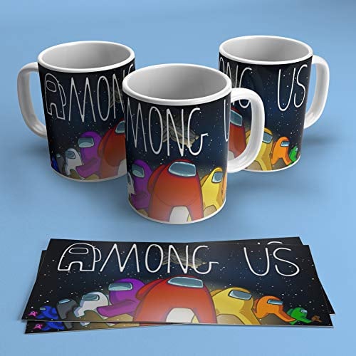TusPersonalizables.com Keramiktasse fängt den Impostor Among (Cover)