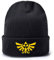 FEIDIAO Die Legende von Zlda Strickmütze Zlda Hylian Shield hält warmen Plüschhut Unisex Wollmütze Zlda Weihnachtsgeschenkset (B)