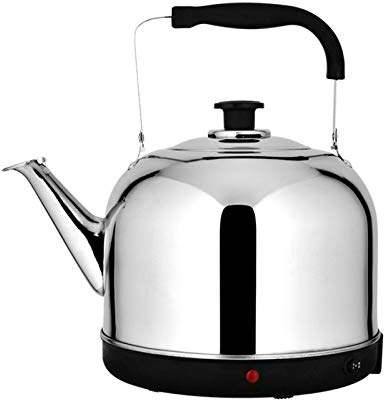 Gzjdtkj Kettle Long Spout Mouth Electric Kettle 4L Stainless Steel Thermostat Hot Water Heating Bolier Boiling Pot Heater Auto-off Teapot