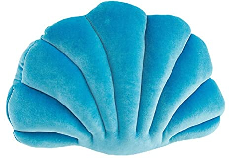 YueWan Muschelkissen aus weichem Plüsch, Muschel-Überwurf, Kissen für Sofa, Bett, Couch, Stuhl, Zuhause, Wohnzimmer, Büro