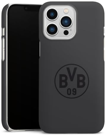 Premium Case kompatibel mit Apple iPhone 13 Pro Smartphone Handyhülle Schutzhülle matt Borussia Dortmund Logo BVB