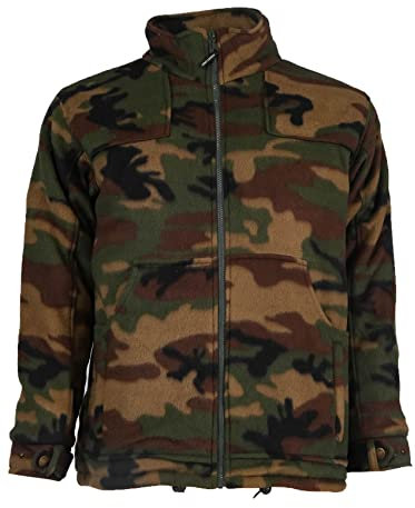 fratelliditalia.org Maglione pile zip montagna giacca tasche neve caccia cacciatore