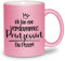 glitzertassen.de® | Ich bin eine verdammte Prinzessin | Tasse mit Glitzer | Geschenkidee | Rosé