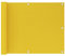 INLIFE Balkon-Sichtschutz Gelb 75x600 cm HDPE