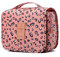Travel Toiletry Bag, Hanging Toiletries Wash Bag Makeup Cosmetic Organizer Bags for Women Girls Kids Waterproof Foldable (Leopard Print)