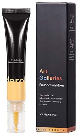 Ofanyia Liquid Foundation, Foundation Mixing Pigment, Corrector Foundation Shade Adjuster, Sweat-Proof Long Lasting Silky-Smooth Liquid Foundation Mixer, Blends Easily With Foundation (03#Maple Leaf)