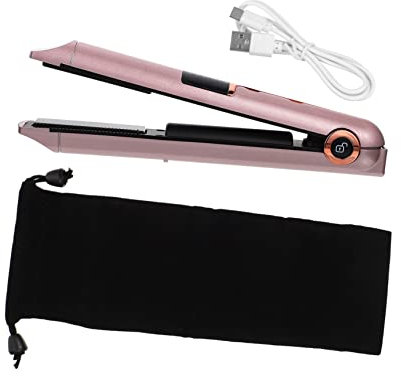 Beavorty Fer à Lisser Friser Outil De Coiffure Portable Pour Cheveux Lisses Boucles Ou Ondulations Soignées